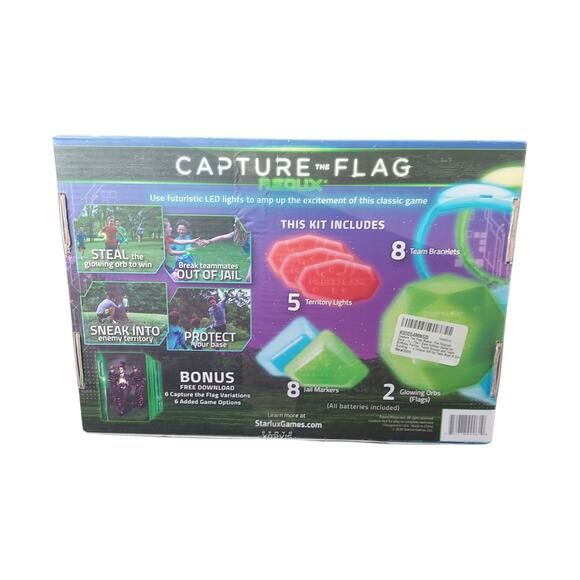 Starlux Games Capture The Flag Redux Glow In The Dark Outdoor Game New Open Box - Picture 6 of 10